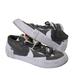 Nike Shoes | Nike X Sacai Blazer Low Sneakers | Color: Gray | Size: 8