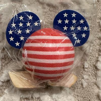 Disney Other | Disney Antenna Topper Red White & Blue With Stars Mickey | Color: Blue/Red | Size: Osfa