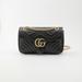 Gucci Bags | Gucci Gucci Shoulder Bag Gg Marmont Sm Black | Color: Black/Brown | Size: Os
