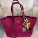 Gucci Bags | Gucci Swing Tote Grained Calfskin Leather Fuchsia | Color: Pink | Size: Os