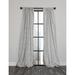 Brayden Studio® Kowalczyk Patrice Geometric Blackout Thermal Rod Pocket Single Curtain Panel Polyester in Gray | 63 H in | Wayfair