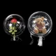 Ballon à bulles Bobo transparent grand col large boule gonflable transparente rose beurre cadeau