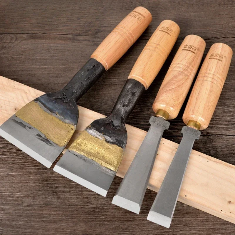 Ciseau en queue de poisson en acier rapide, ciseaux professionnels de sculpture sur bois pour la coupe du bois de base, outils de bricolage, outils manuels détaillés pour le travail du bois