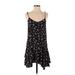 Thakoon Collective Casual Dress - Slip dress: Black Floral Dresses - Women's Size 4