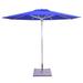 9 Foot Octagon Commercial Umbrella-Sunbrella Solid Colors Fabric Type-True Blue Fabric Color-Silver Pole Finish Bailey Street Home 317-Bel-1184478