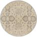 Mark&Day Area Rugs 6ft Round Eckville Traditional Light Gray Area Rug (6 Round)