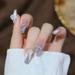 High Quality Decorative 3D Fake Nail Nail Accessories Finished Nail Art