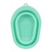 SDJMa Makeup Brush Cleaning bowl - Silicone Makeup Brush Cleaning Mat - Cosmetic Brush Cleaner - Foldable Brush Cleaning Pad - Suitable for Makeup Brush Makeup Sponge (Green)