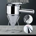 Funnel Rack Anti Rust Stainless Steel Fish Ball Making Home Kitchen Tools - Default
