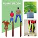 QTOCIO Home Decor Funny Garden Stakes Funny Plants Tag Funny Housewarming Gifts Plant Decoration Funny Garden Decor Garden Humor