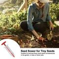 Stiwee Garden Seeder Planting Tool Sowing Seed Dispenser Sower Small Seed Spreader Manual Handheld Seed Planter Hand Spreader Garden Seed Planter