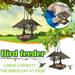 Suncoda Hummingbird Feeder Bird Feeder Wooden Bird House Bird Feeder Wooden Birdhouse Garden Bird House Garden Gifts Bird Feeders For Outside On Clearance