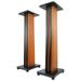 2) Rockville SS36C Classic Wood Grain 36 Speaker Stands Fits RCF AYRA-FOUR (B/W