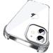 ORIbox for iPhone 12 mini Case Clear with 4 Corners Shockproof Protection iPhone 12 mini Clear Case for Women Men Girls Boys Kids Case for iPhone 12 mini Phone Clear