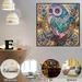 QJUHUNG 16 Inches DIY 5D Diamond Painting Kits with Diamond Painting Tool and Introductions Colorful Crystal Owl Diamond Painting Set DIY Art Craft Home Wall Decor for Kids Teenager