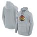 Men's Fanatics Branded Gray 2024 NHL All-Star Game Authentic Pro Tech Fleece Pullover Hoodie