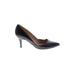 J.Crew Heels: Pumps Stiletto Work Black Solid Shoes - Women's Size 8 - Pointed Toe