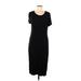 Gap Casual Dress - Sheath: Black Solid Dresses - Women's Size Medium