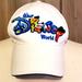 Disney Accessories | Disney Hat. Embroidered With Disney Character Details In Letter. | Color: White | Size: Os