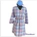 Columbia Dresses | (Get 2!) Columbia Checkered Dress And Sun Hat Bundle | Color: Blue/Red | Size: L