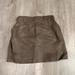 Zara Skirts | Faux Leather Taupe Zara Skirt | Color: Brown/Tan | Size: S