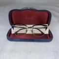 Gucci Accessories | Authentic Gucci Eyeglass Frames | Color: Brown/Gold | Size: 50-18-140
