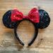 Disney Accessories | Disney Parks Minnie Mouse Ears | Color: Black | Size: Os