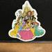 Disney Design | Disney Princess Group With Castle Sticker | Color: Gold/Yellow | Size: Os