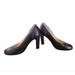 Coach Shoes | Coach Cassia Black Leather 4" Heels Size 8.5 Almond Toe | Color: Black | Size: 8.5