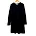 J. Crew Dresses | J. Crew Women’s Black Wool Blend Long Sleeve Dress | Color: Black | Size: L