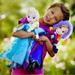 Disney Toys | Disney Frozen Elsa Anna Plush Dolls | Color: Red | Size: Set Of Two