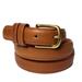 Coach Accessories | Coach Belt Real Glove Tanned Cowhide And Solid Brass 34"/85cn | Color: Tan | Size: Os