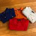 Polo By Ralph Lauren Shirts | Lot Of 4 Knit Polo Ralph Lauren Polos | Color: Gray/Red | Size: L