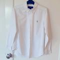 Ralph Lauren Shirts & Tops | Boys Ralph Lauren Button Up Shirt | Color: White | Size: 10/12 Boys