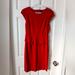 J. Crew Dresses | J Crew Red Peplum Dress | Color: Red | Size: 0