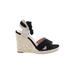 J.Crew Wedges: Black Shoes - Women's Size 8