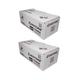 2x Eurotone Toner Cartridge for Ricoh Aficio MP 1500 1600 1900 2000 Ln spf L sp 2 replaces 885094 TYPE1230D Black