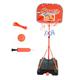 ibasenice 1 Set Outdoor Toy Kids Toys Sports Ball Toy Portable Basketball Hoop Playing Basketball Toy Basketball Rack Replacement Basketball Backboard Child Indoor Basketball Stand