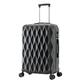 Carry-on Suitcase Luggage Suitcases with Wheels Password Carry On Luggage Large Capacity Storage Suitcase Carry-on Suitcases Carry On Luggages (Color : Black, Size : 24 in)