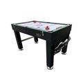 KICK Foosball Tables KICK Morpheus 55″ 5 in 1 Multi-Game Table Combo Arcade Set for Home, Game Room, Friends & Family Mdf, in Black | Wayfair