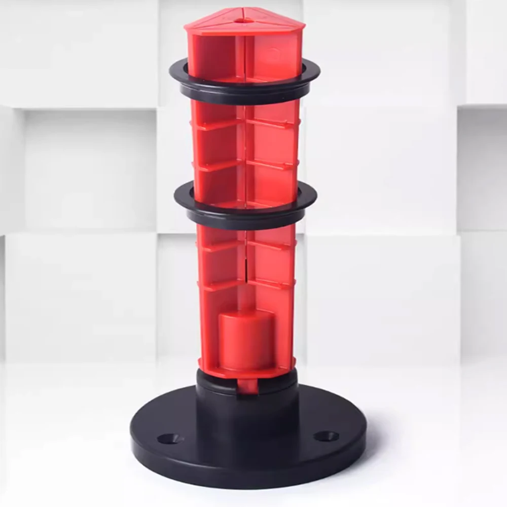 Outil de gabarit de fletching de flèche d'arc, modèle de plume en caoutchouc de bricolage, tige de flèche de plume en plastique réglable pour des débutants