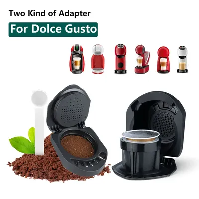 Adaptateur de capsule de café réutilisable pour Dolce Gusto convertisseur de capsule illable