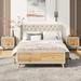 Red Barrel Studio® Vedanth Bedroom Set Upholstered in Brown | 40.9 H x 88 W x 63 D in | Wayfair FB2C5F8C246143BE97FBAC18D35695A2