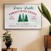 Wexford Home Farm Fresh Christmas Trees Framed On Canvas Painting Canvas, Solid Wood in Gray | 25 H x 37 W x 2 D in | Wayfair CF10-49006-FL301