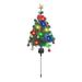 LSLJS Christmas Tree Hanging Ball Ornaments Christmas Decorations Solar Christmas Tree Lamp Garden Decoration Lawns LED Color Lamp Outdoor Landscapes Lamp For Garden Patio Yard Flowerbed Parties