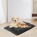 Hesxuno Dog Crate Pad Plush Dog Bed for Dogs Calming AntiAnxiety Dog Bed for Crate Washable Soft Warm Dog Crate Mat with Non-Slip Bottom