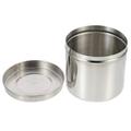 Stainless Steel Unguent Jar Stainless Steel Dressing Storage Bottle Practical Unguent Gauze Holder