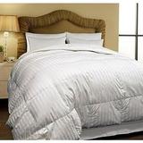 White Down Comforter Siberian Oversized 500 TC 600 Fill Power Cotton ()