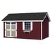 Little Cottage Co. 10 ft. x 18 ft. Colonial Pinehurst Wood Storage Shed Precut Kit