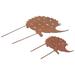 2 PCS Hedgehog Plugin Emblems Ornament Iron Art Garden Decor Wrought Iron Garden Decor Garden Animal Insert Decor